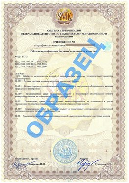 Приложение 1 Томилино Сертификат ГОСТ РВ 0015-002